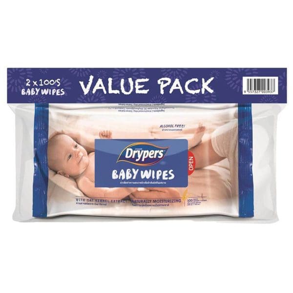 Drypers hot sale baby wipes